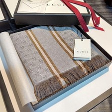 Neu Gucci Schal Stola Beige