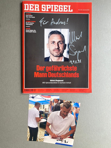 Ulrich siegmund afd person - ulrich, in-person
