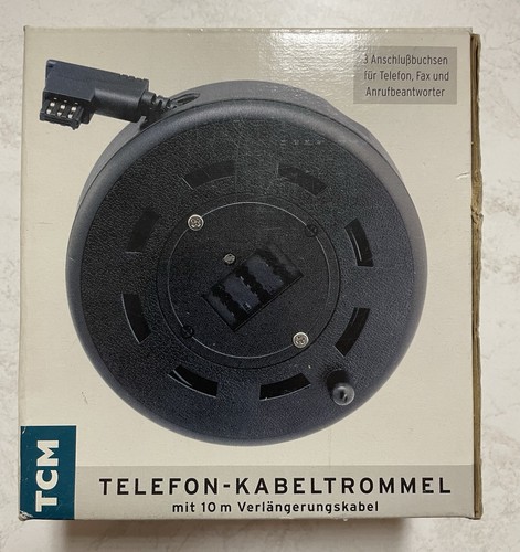 Telefon kabeltrommel m - telefon-kabeltrommel,