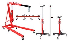 Motorkran 2000 kg 2 t  Getriebeheber hydraulisch 500 KG + Motorträger 500 KG