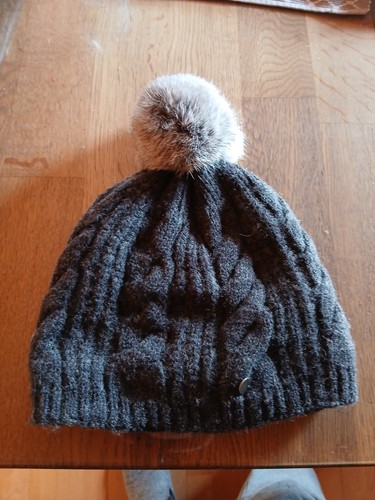 Mütze damen grau mit - grau,