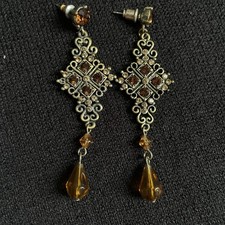 Vintage Statement Ohrringe 7cm