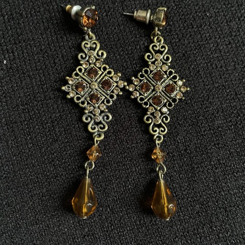 Vintage statement ohrringe 7cm - statement,