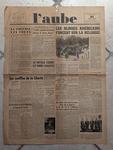 Aube august 1944 - l'aube,,
