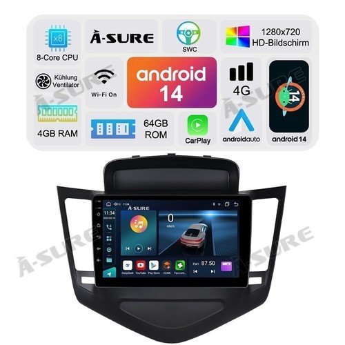 Android 4g 64g autoradio - android, 14