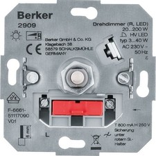 Berker 2909 Drehdimmer (R
