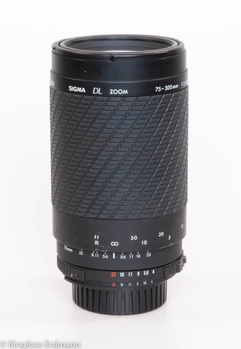 Sigma 300 4 0 - 75-300, mm