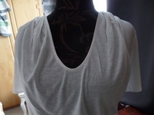 Lacoste Damen T-Shirt aus Baumwolle weiß 44