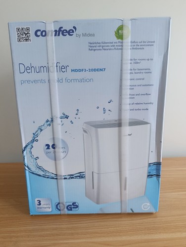Comfee luftentfeuchter 20l - luftentfeuchter, 20l/24h