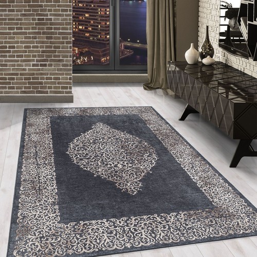 Waschbarer teppich ornament - waschbarer,