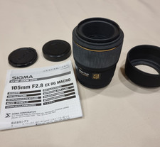 Sigma 105mm f/2.8 EX DG Macro Objektiv