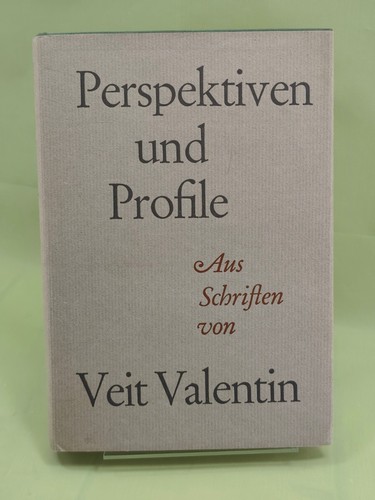 Perspektiven und profile - perspektiven,