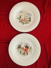 Hutschenreuther Scala Weihnachten, 2 flache Speiseteller