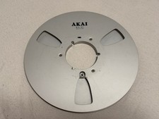 AKAI Leerspule SILBER METAL REEL 26cm Alu-Spule, Empty Reel Nr. 2