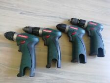 4xMetabo Akkuscschrauber PowerMaxx Li 7,2V, Konvolut, Teildefeckt für Bastler