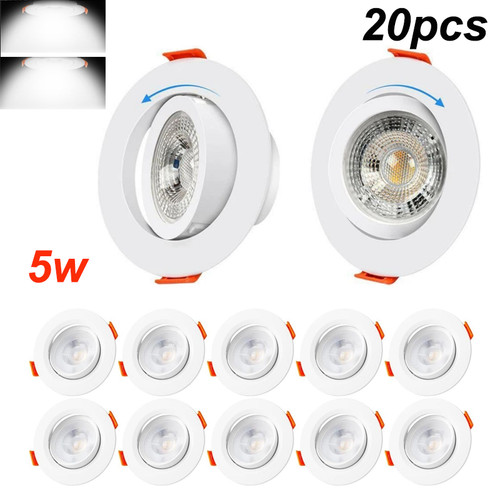 Led einbauleuchte 20pcs - 5w,
