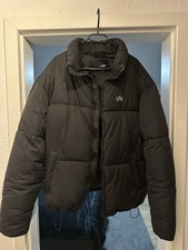 LFDY Winterjacke Oversized Puffer Jacket Schwarz Größe M