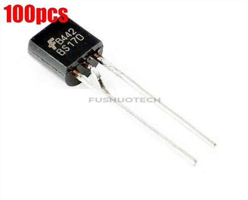 100pcs 60v 500ma mosfet - 60v,