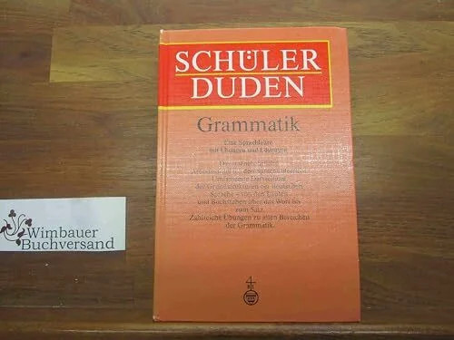 Schülerduden grammatik eine - schülerduden,