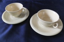 2 x Hutschenreuther Hohenberg Margarete, Mokkatasse, Espresso, US-Zone (1945-49)