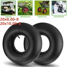 2x Schlauch für Reifen Aufsitzmäher Rasentraktor Traktoren 20x10.00-8 20x8.00-8