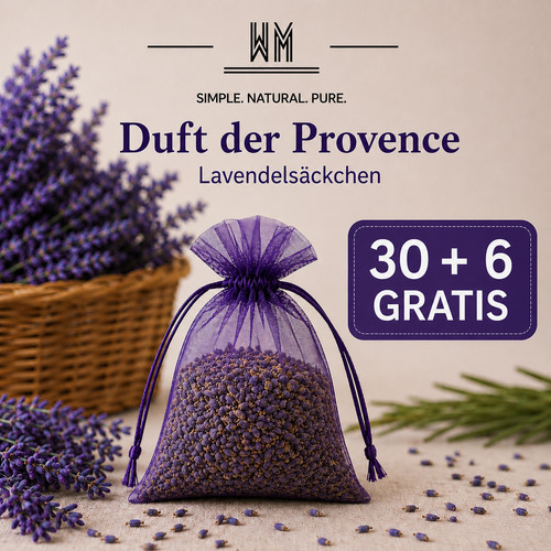 Lavendelsäckchen 6 - 36, 30+6