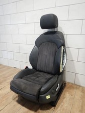 Sitz Audi S6 4G vorne links Teilleder S-line schwarz Sitzheizung