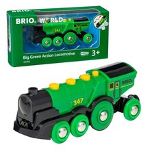BRIO 33593 Grüner Gustav Batterielok 3+ Jahre