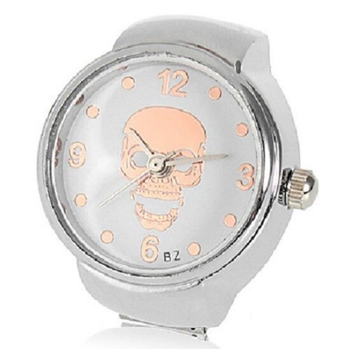 Ringuhr fingeruhr totenkopf - ringuhr,