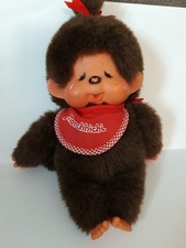 6 X Monchichi Sekiguchi Figuren + 1 Monchichi  Sekiguchi  Ca.25 cm1974 Sammlung 