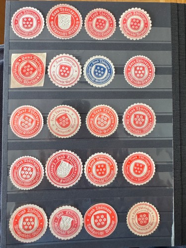Reklamemarken siegelmarken - reklamemarken,