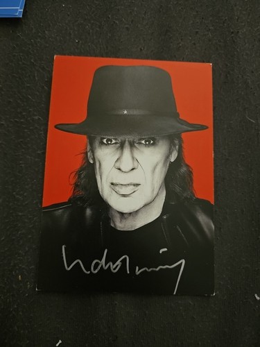 Udo lindenberg autogrammkarte - udo,
