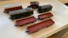 Konvolut aus 7 Güterwagen