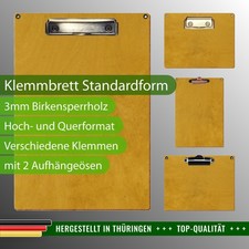 Bütic Holz Klemmbrett