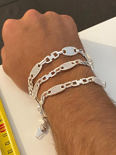 925 silberkette iced out - iced,