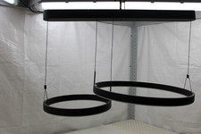 Paul Neuhaus Pendelleuchte Lampe LED schwarz Esko Länge 90 cm Dimmer Dimmbar