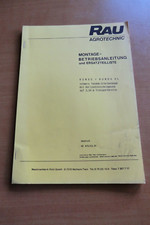 Rau Rondo + XL Schwere Tandem Scheibenegge Betriebsanleitung Ersatzteilliste