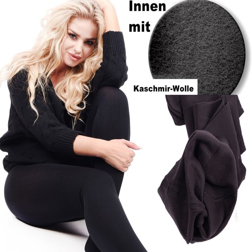 Warme kaschmir strumpfhose - kaschmir,