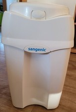 Windeleimer Sangenic: Twister,mit Tüten in Nachfüllkassetten, verschließbar,weiß