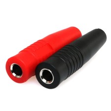 2 x Bananenbuchse 4mm Rot +