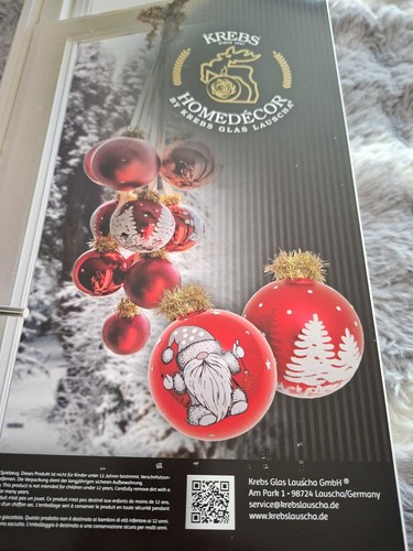 Adventsgehänge rot neu ovp - rot,
