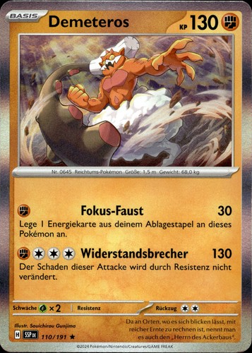 Demeteros 110 191 pokemon - demeteros, 110/191