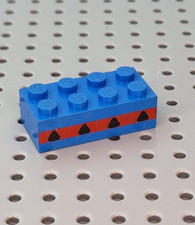 LEGO® Baustein 2x4 blau mit