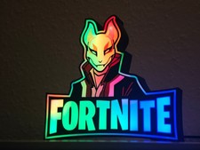 Fortnite Drift Lampe | 3D-gedrucktes Nachtlicht | App-Steuerung & Musikmodus