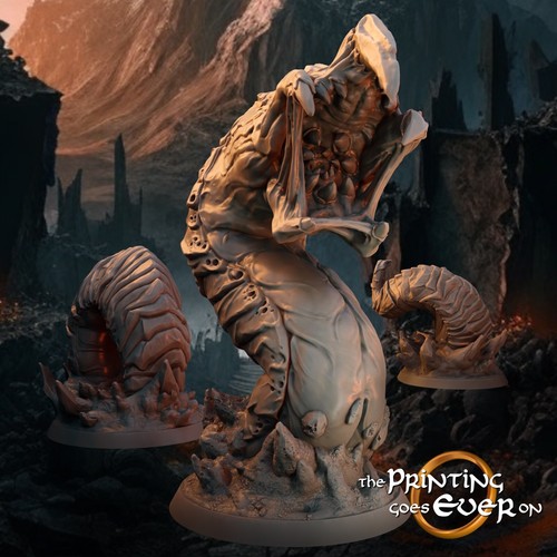 Riesen wurm monster - -, 28mm