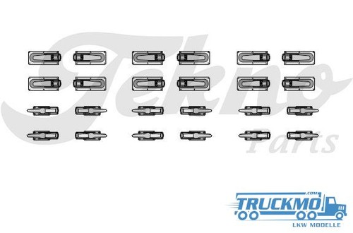Tekno decals tico - tekno, fastener