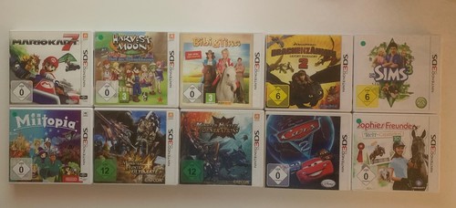 Nintendo 3ds spielesammlung