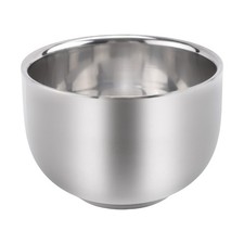 Edelstahl Pinsel Rasier Schale