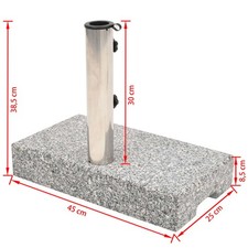 Sonnenschirmständer granit - sonnenschirmständer,