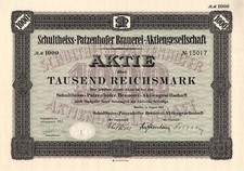 Berlin 1932 - Brauerei